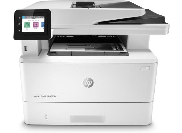 Máy in HP LaserJet Pro MFP M428Fdw (W1A30A) in 2 mặt,  scan 2 mặt,  copy 2 mặt,  fax,  wifi,  Lan NK